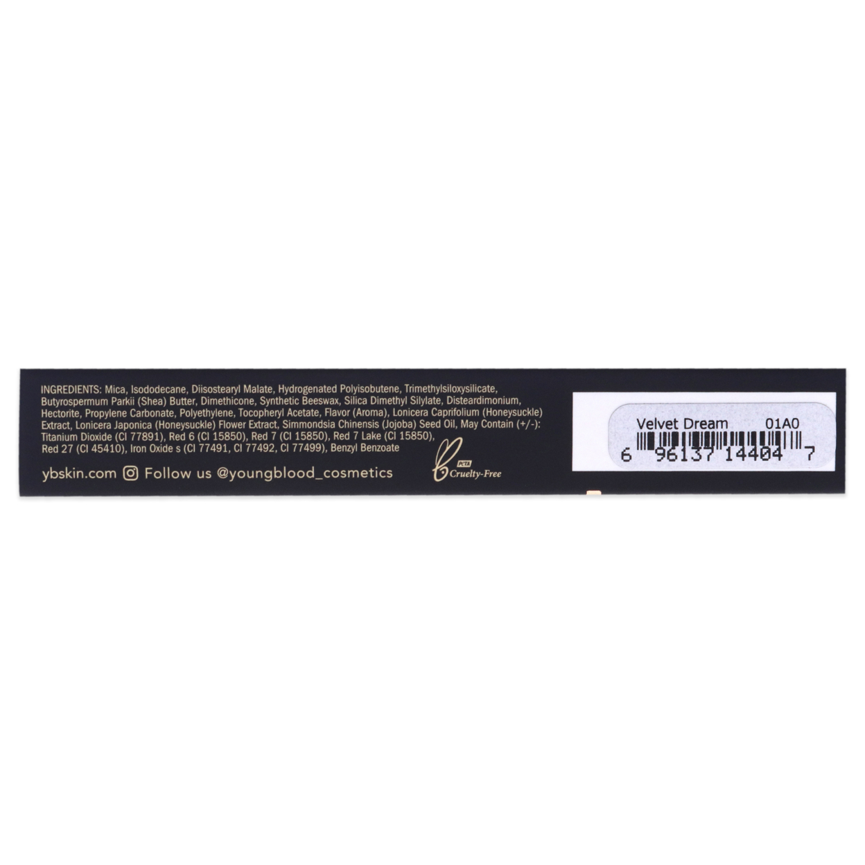 Hydrating Liquid Lip Creme - Velvet Dream by Youngblood for Women - 0.15 oz Lipstick