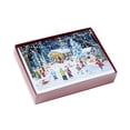 thumbnail image 2 of Woodland Skaters Boxed Christmas Cards - Set of 15 by Vermont Christmas Company, 2 of 3