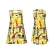 thumbnail image 7 of Pofeuu Ethnic African Print Women's Sleeveless Dress, Loose Fit Summer Dress, Casual Tank Dress for Women, 7 of 7
