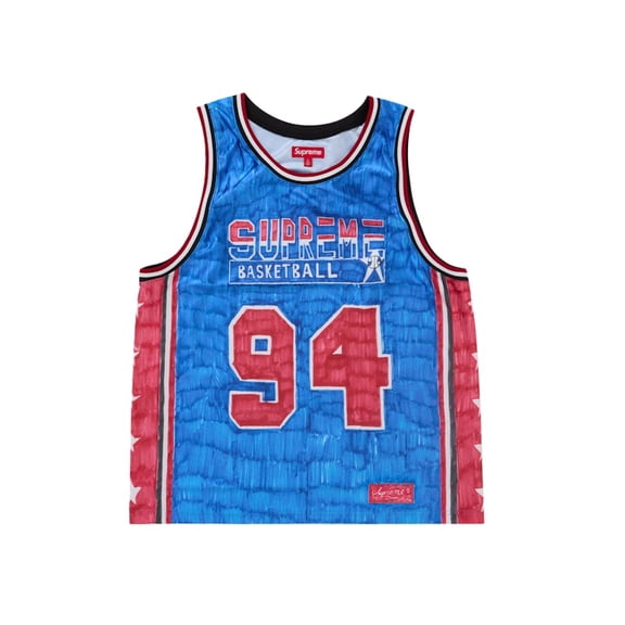 Supreme Men's Marker Basketball Jersey Multicolor, from StockX