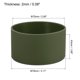 thumbnail image 2 of Agua Botella Bota 75mm ID Calor Resistencia Protector Antideslizante Suelo Mangas Cubierta para Copa Taza Vacío Frasco, Oscuro Verde Unique Bargains accesorios para botellas de agua deportivas, 2 of 5