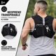 thumbnail image 3 of Chaleco Con Peso Lastrado 10kg/22lbs V&DFITNESS Chaleco con peso y malla de 10kg, 3 of 8