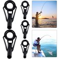 thumbnail image 4 of 200 Uds Caña Pescar Guías Línea Ojos Punta Anillo Superior Círculo Kit Aparejos Pesca, 4 of 4