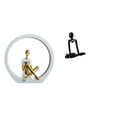 thumbnail image 1 of Figura De Niña Pensadora, Estatua De Mujer, Centro De Mesa, Dormitorio, Regalo Para Lectores, Estantería, Escultura Abstracta De Granja, Adorno Decorativo Versátil, Figura, Estatua Para, 1 of 8