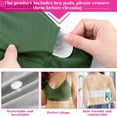 thumbnail image 3 of Bralettes selizo acolchados para mujer, paquete de 6 sujetadores deportivos M-L, 3 of 8