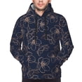 thumbnail image 4 of Hoodies for Men - Copper-Gold Gloss Outline berry Long Sleeve Comfrt Men'S Fashion Hoodies & Sweatshirts, Sweatshirts for Men Hoodies Pullover Clothing Clothes with Pouch, 4 of 7
