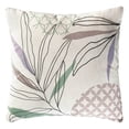 thumbnail image 1 of Cojín Deco VIANNEY Estampado doble vista lila y menta, 1 of 3