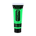 thumbnail image 1 of Peinture Fluorescente Phosphorescente 10ml Tube / Peinture pour le Corps / Longue Durée/vert, 1 of 3