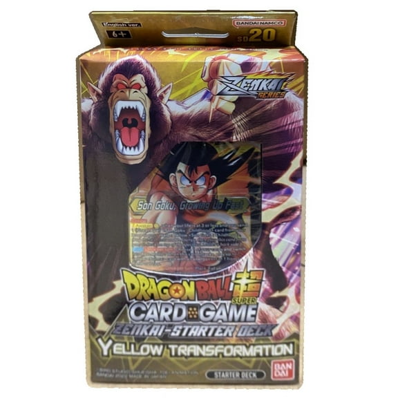 Dragon Ball Trading Card Games: Super New S1 SD20 Starter Deck - Yellow Transformation