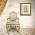thumbnail image 3 of McCollum, Sudi 26x32 Gold Ornate Wood Framed with Double Matting Museum Art Print Titled - Kitty Baignoire, 3 of 4