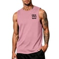 thumbnail image 4 of Men's Freedom Patriotic Tank Top with USA Flag Graphic and Sleeveless Design Featuring Double-Sided Print for Independence Day 2026 Memorial Day Gym Workouts Beach Days Pink XXXL, 4 of 5