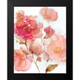 thumbnail image 2 of Robinson, Carol 20x24 Black Modern Framed Museum Art Print Titled - Vivid Peonies, 2 of 5