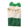thumbnail image 2 of Gorro de invierno cálido para perros, gorro para gatos, calentador de cuello, bufanda, orejeras, sombrero para mascotas, disfraz, cubre orejas para Verde M, 2 of 8