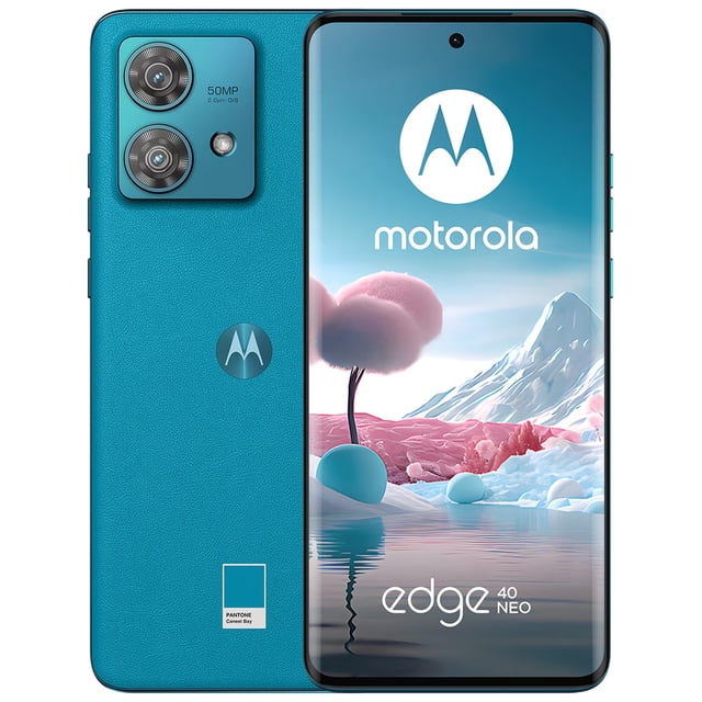 Smartphone Motorola Moto Edge 40 Neo 5G Dual SIM 256GB 12GB RAM Azul Desbloqueado
