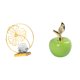 thumbnail image 1 of Figura de cerámica de hierro con forma de hoja, adorno decorativo coleccionable, escultura para estantería, oficina, chimenea, escritorio, dormitorio,, 1 of 8