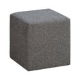 thumbnail image 6 of Lifestyle Solutions Garner Square Ottoman, Gray Sherpa Fabric, 6 of 6