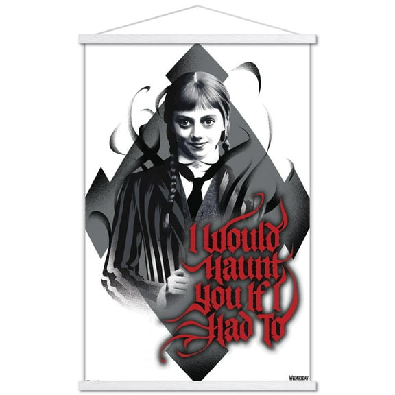 Wednesday: Season 2 (2025) - Agnes Haunt You Wall Poster with Pushpins, 22.375" x 34"