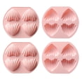 thumbnail image 1 of Moldes para hornear en forma de corazón de 4 piezas Moldes para pasteles de silicona de 4 cavidades Moldes para pasteles, 1 of 6