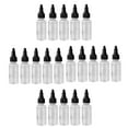 thumbnail image 1 of Botellas de Agua Transparentes Colcomx 30 ml con Dispensador Giratorias a Prueba de Afiladas Gorras Negras, 1 of 6