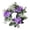 MulticolorD, variant on Muecwrye Halloween Wreat, Autumn Dining Table Simulation Embroidered Wreath, Candle Cup Candlestick Wreath Decoration, Fall Wreaths for Front Door, Centerpiece Window, Indoor Party Wall Home Decor