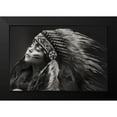 thumbnail image 2 of Rozenzvig, Carmit 24x17 Black Modern Framed Museum Art Print Titled - Chief Of Her Dreams, 2 of 5