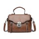 thumbnail image 2 of Bolsa cruzada de pecho con múltiples compartimentos con cremallera, correa ajustable para la cintura, material de PU duradero, almacenamiento portátil unisex para deportes y uso diario., 2 of 7