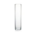 thumbnail image 2 of WGV International 4" Wide Clear Cylinder Glass Vase, Candle Holder, Home Accent, 1 Piece 16-inches H, 2 of 5