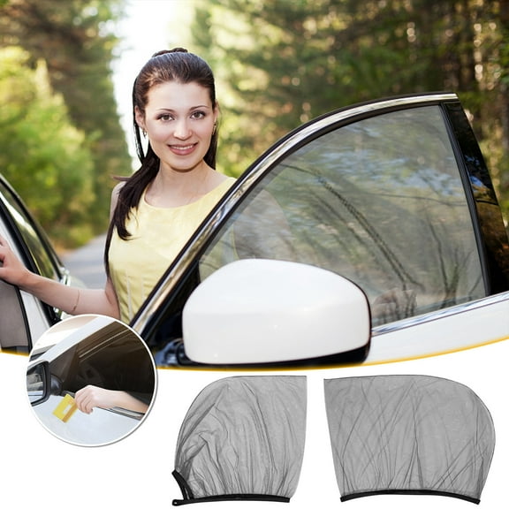 VBODN Sun Visor for Car,Thin Sunscreen And Heat Insulation Door Side Window Sunshade Car User External Mosquito Screen