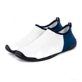 thumbnail image 4 of Barefoot Shoes for Women Lightweight Non-Slip Grounding Hiking Sneakers with Wide Toe Box Breathable Mesh Upper Flexible Sole Slip-On Design for Flat Feet Wide Feet Outdoor Daily Walking,White 40, 4 of 4