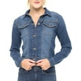 thumbnail image 6 of Skylinewears Fashion Women's Casual Soft Denim Jean Jacket, 6 of 6