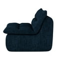 thumbnail image 6 of Aukfa 150" U-Shape Sectional Sofa with Ottoman, 6-Seater Chenille Modular Couch, Free Combination & Side Pockets, Blue, 6 of 10
