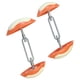 thumbnail image 2 of 2 uds estirador de zapatos, evita arrugas, portátil, ligero, antideslizante, ajustable, accesorios para zapatos para entrenadores, Unisex, hombres y naranja Salvador Hormas de zapatos ajustables, 2 of 10