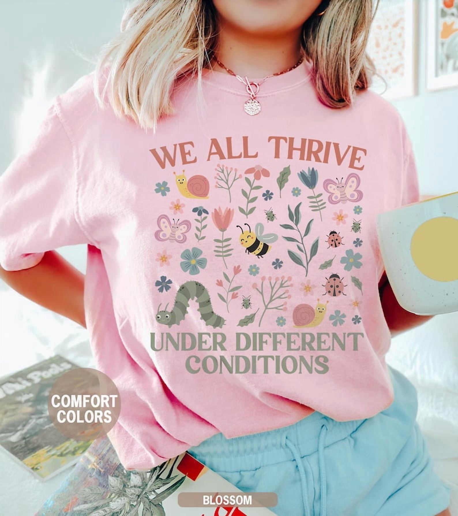 Comfort Colors Neurodiversity Shirt for BCBA Gift, Special Education Teacher Shirt, Mental Health Gifts for Teachers, Autism Awareness Tee