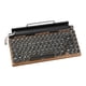 thumbnail image 1 of mecánico retro Inalámbrico Bluetooth ABS Teclas portátiles Gaming Vintage escribir para PC Oficina Laptop Cafetería Sunnimix Teclado de máquina de escribir, 1 of 8