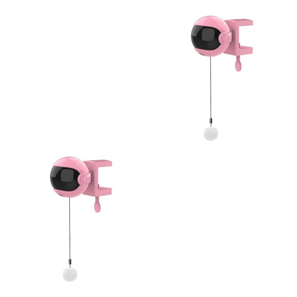 Greeniant Pet Teaser Ball Hanging Electric Pet Teasing Ball Interactivo Automático Levantamiento Animal Juguete, Rosa Type2 NO2 Greeniant CBP033974