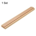thumbnail image 3 of 1 Set Wooden Drawer Slides, Wood Center Guide Track, Center Mount Drawer Slides Replacement 20"(50 CM), 3 of 6