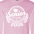 thumbnail image 4 of Inktastic Senior Class of 2026 in White with Graduation Cap Long Sleeve T-Shirt, 4 of 5