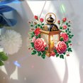 thumbnail image 3 of Diamantes Colgantes Diamante 5d Diy Dotas Costilización Acrílico Garland Pentacle For Garden Window Decor, 3 of 9