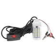 thumbnail image 2 of 12V 15W Underwater Fishing Attract Light LED Lamp Fish Finding System Light with 30ft Power, 2 of 8