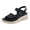 2Black, variant on Mostsola Orthopedic Sandals for Women Comfort Arch Support Walking Shoes Chunky Platform Beach Shoes