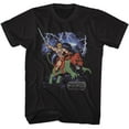 thumbnail image 1 of Maîtres de l'Univers T-Shirt pour Adulte Noir Battlecat Charge 4TG, 1 of 2
