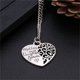 thumbnail image 3 of Collar para mujer, Joyas para mujer, Joyas para mujer Collar de corazón de melocotón para el Día de la Madre Collar de regalo para el Día de la Madre Collar con colgante de corazón para mamá, 3 of 5