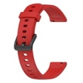 thumbnail image 3 of Soft Silicone Watchband Watch Strap Smart Bracelet Replacement Wristband Compatible For Realme Band2 gray, 3 of 4