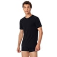 thumbnail image 3 of SCHIESSER Paquete de cuatro Camisetas para Hombre - Serie "95/5", Cuello Redondo, S-XXL Negro 2XL (2X-Large), 3 of 3