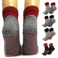 thumbnail image 3 of Monstrate Manténgase seguro con estos calcetines transpirables con dedos para yoga Calcetines antideslizantes con cinco dedos Calcetines con Medias Rojo y negro, 3 of 6