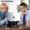 thumbnail image 4 of Laptop Stand for Desk, Adjustable Laptop Stand for Desk, Laptop Riser for MacBook Pro and Air 13 15 17 inch, Laptop Stands Adjustable, Ergonomic Computer Stand, Notebook Stand Patented SecureStop, 4 of 7