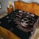 thumbnail image 5 of Rosas y calavera - Juego de edredón personalizado calavera, 5 of 6
