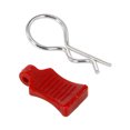 thumbnail image 1 of 4 piezas de lengüetas de montaje Clips de cuerpo R pines para 1/10 1/12 Traxxas Losi HPI HSP RC Car JShteea  libre de BPA, 1 of 9