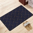 thumbnail image 2 of Blue Red Moon Stars Drawing Rugs Doormat, Non-Slip Machine Washable Carpets Floor Door Mat , 36" x 24", 2 of 7