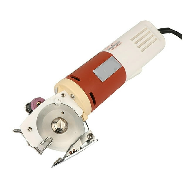 Electric Scissors Cutting Cloth Machine Round Knife Cloth Cutter 65MM Rotary Blade For Cloth Fabric Leather Cutting Machine ,Easy to Use
